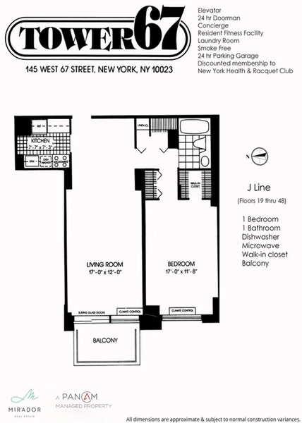 1 bedroom apartment for rent in Upper West Side - Manhattan, New York