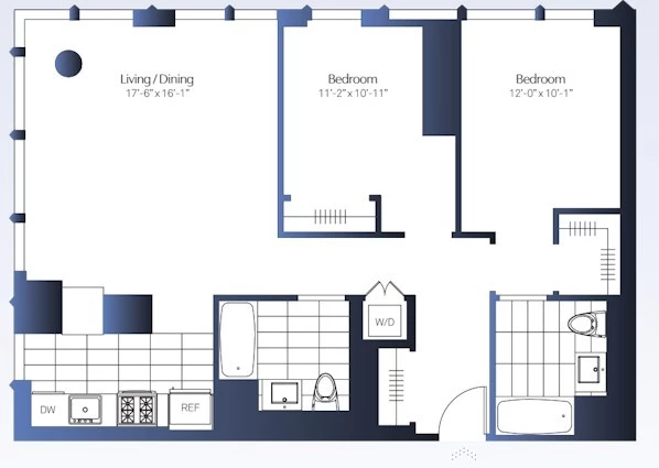 2 bedrooms apartment for rent in Midtown West - Manhattan, New York