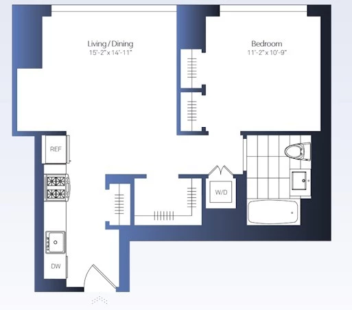 1 bedroom apartment for rent in Midtown West - Manhattan, New York
