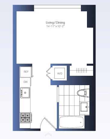 Studio Apartment for rent in Midtown West - Manhattan, New York