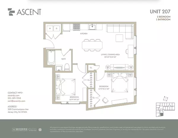 2 bedrooms apartment for rent in Jersey City - Jersey City / Hoboken, New York