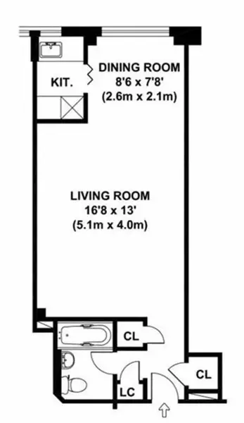 Studio Apartment for rent in Midtown East - Manhattan, New York