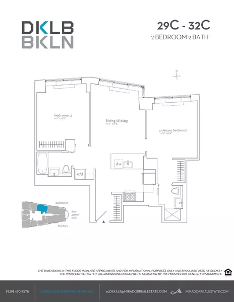 2 bedrooms apartment for rent in Fort Greene - Brooklyn, New York
