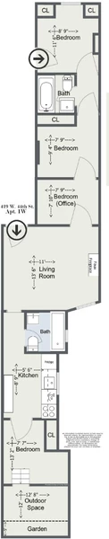 3 bedrooms apartment for rent in Midtown West - Manhattan, New York