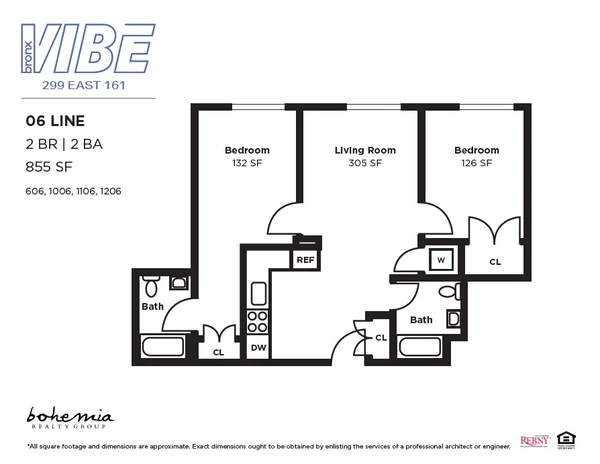 2 bedrooms apartment for rent in Concourse Village - The Bronx, New York