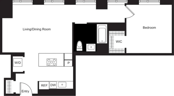 1 bedroom apartment for rent in Midtown West - Manhattan, New York