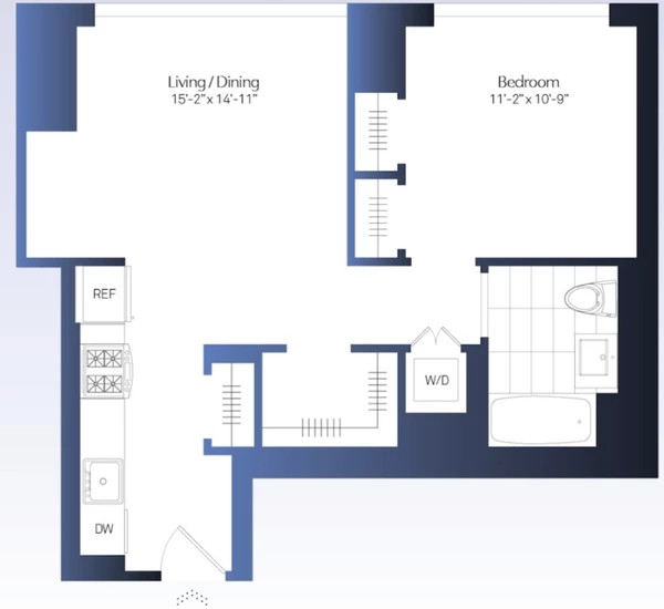 1 bedroom apartment for rent in Midtown West - Manhattan, New York