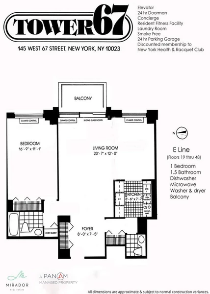 1 bedroom apartment for rent in Upper West Side - Manhattan, New York
