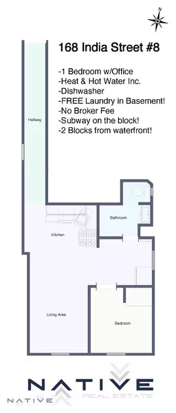 1 bedroom apartment for rent in Greenpoint - Brooklyn, New York