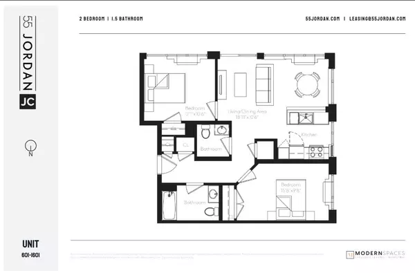 2 bedrooms apartment for rent in Jersey City - Jersey City / Hoboken, New York