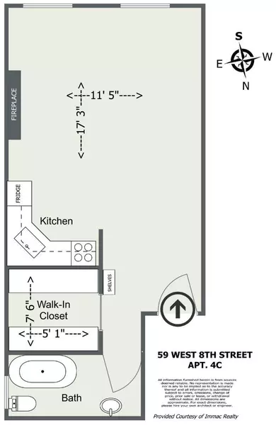 Studio Apartment for rent in West Village - Manhattan, New York