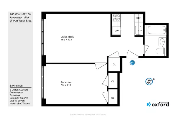 1 bedroom apartment for rent in Upper West Side - Manhattan, New York