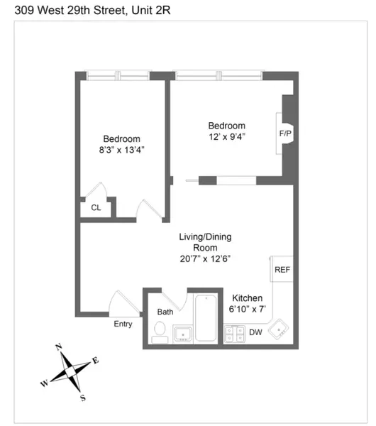 2 bedrooms apartment for rent in Chelsea - Manhattan, New York