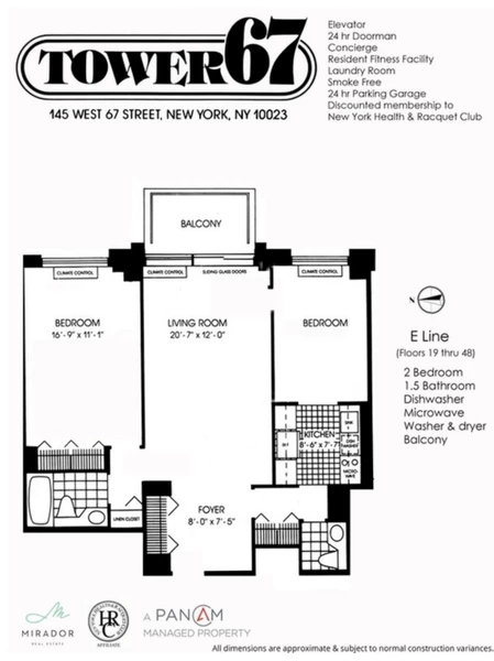 2 bedrooms apartment for rent in Upper West Side - Manhattan, New York