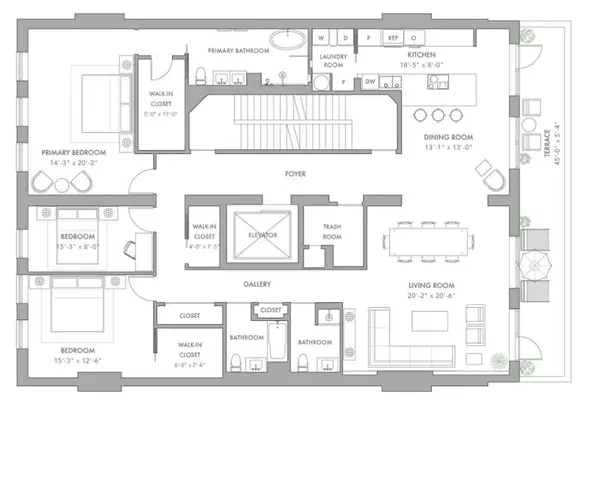 3 bedrooms apartment for rent in Upper West Side - Manhattan, New York