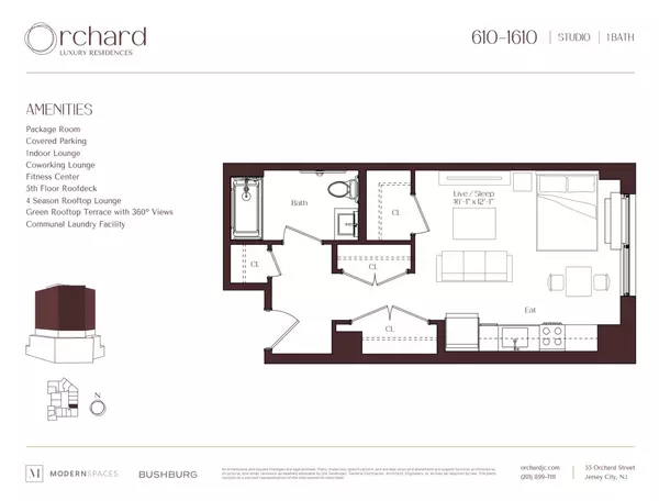 Studio Apartment for rent in Jersey City - Jersey City / Hoboken, New York