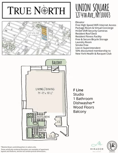 Studio Apartment for rent in East Village - Manhattan, New York