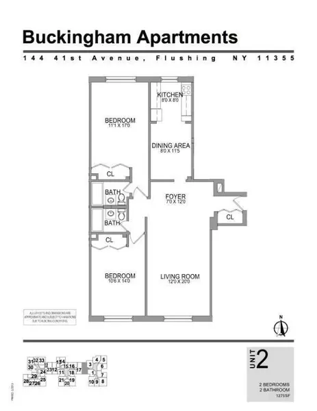2 bedrooms apartment for rent in Flushing - Queens, New York
