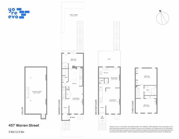 3 bedrooms apartment for rent in Boerum Hill - Brooklyn, New York