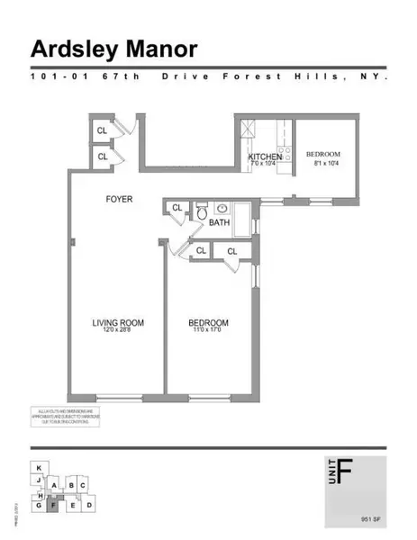2 bedrooms apartment for rent in Forest Hills - Queens, New York