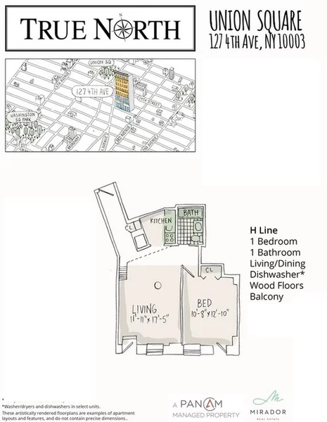 1 bedroom apartment for rent in East Village - Manhattan, New York