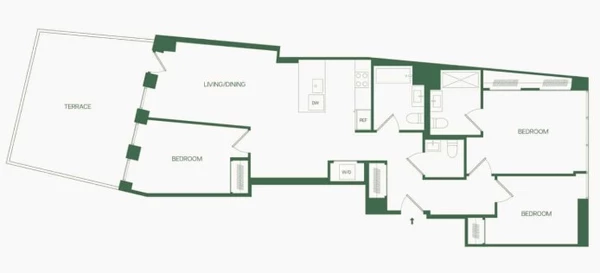 3 bedrooms apartment for rent in FiDi - Manhattan, New York