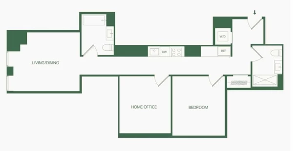 2 bedrooms apartment for rent in FiDi - Manhattan, New York