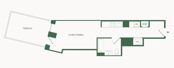 Studio Apartment for rent in FiDi - Manhattan, New York