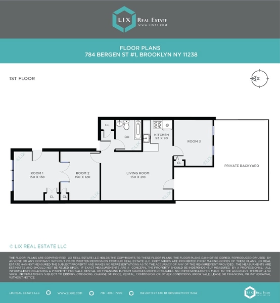 2 bedrooms apartment for rent in Prospect Heights - Brooklyn, New York