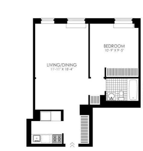 1 bedroom apartment for rent in Midtown West - Manhattan, New York