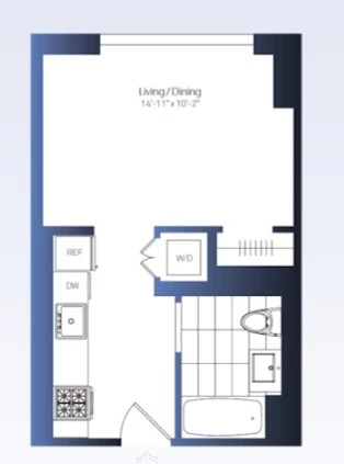 Studio Apartment for rent in Midtown West - Manhattan, New York