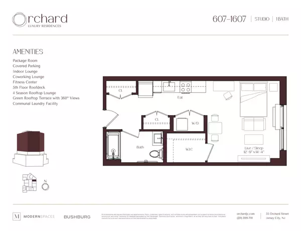 Studio Apartment for rent in Jersey City - Jersey City / Hoboken, New York