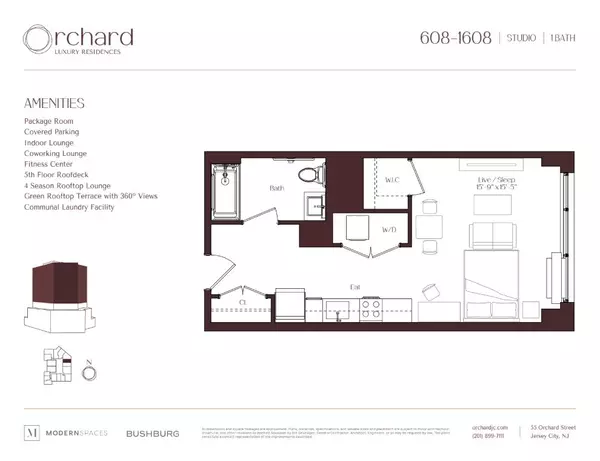 Studio Apartment for rent in Jersey City - Jersey City / Hoboken, New York