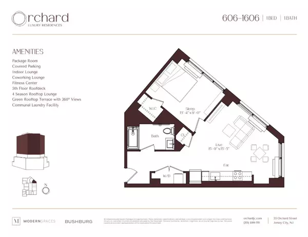 1 bedroom apartment for rent in Jersey City - Jersey City / Hoboken, New York