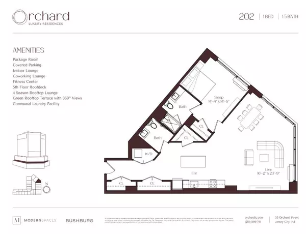 2 bedrooms apartment for rent in Jersey City - Jersey City / Hoboken, New York
