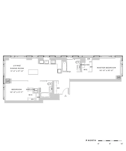 2 bedrooms apartment for rent in Downtown Brooklyn - Brooklyn, New York