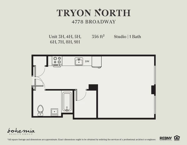 Studio Apartment for rent in Inwood - Manhattan, New York