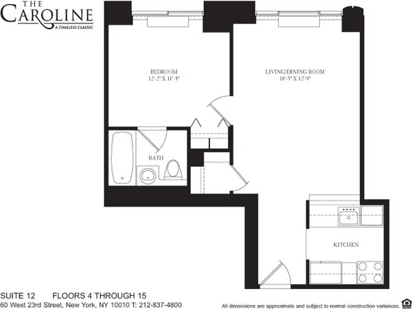 1 bedroom apartment for rent in Flatiron - Manhattan, New York