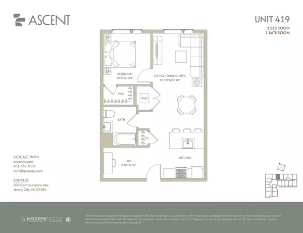 1 bedroom apartment for rent in Jersey City - Jersey City / Hoboken, New York