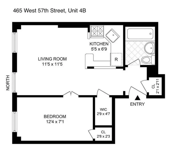 1 bedroom apartment for rent in Midtown West - Manhattan, New York