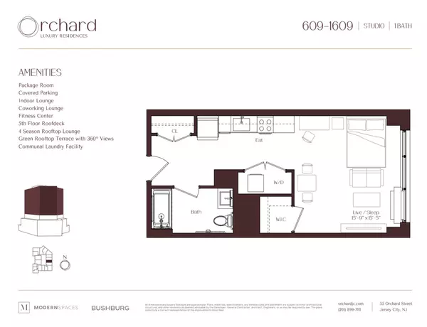 Studio Apartment for rent in Jersey City - Jersey City / Hoboken, New York