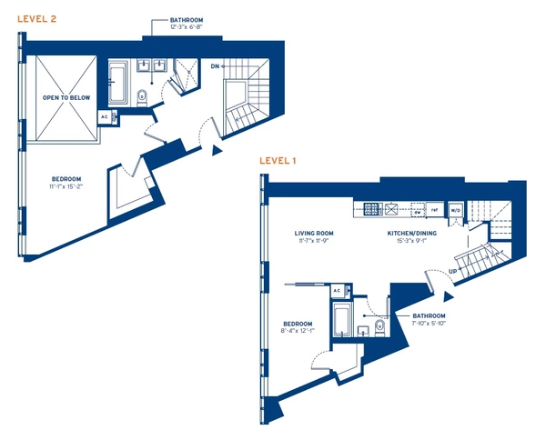 2 bedrooms apartment for rent in Downtown Brooklyn - Brooklyn, New York