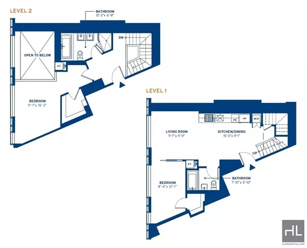 2 bedrooms apartment for rent in Downtown Brooklyn - Brooklyn, New York