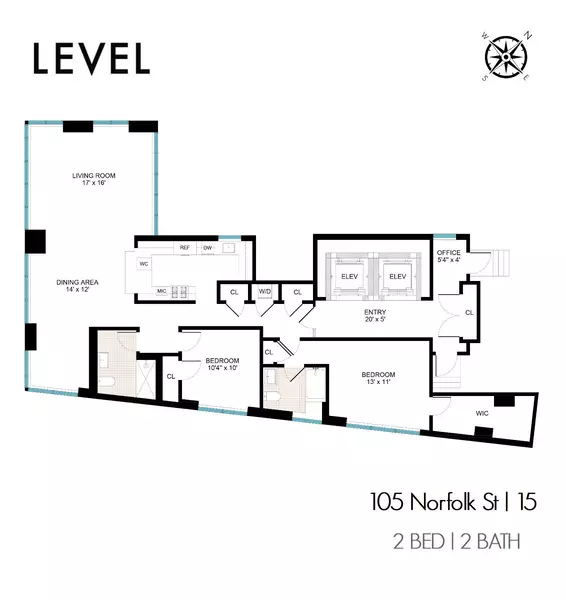 2 bedrooms apartment for rent in Lower East Side - Manhattan, New York