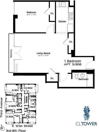 1 bedroom apartment for rent in Harlem - Manhattan, New York