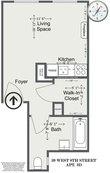 Studio Apartment for rent in West Village - Manhattan, New York