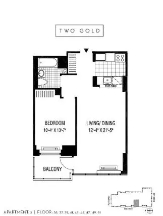 1 bedroom apartment for rent in FiDi - Manhattan, New York