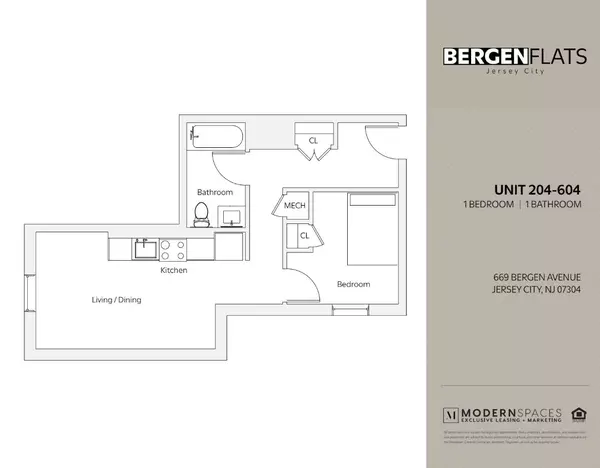 1 bedroom apartment for rent in Jersey City - Jersey City / Hoboken, New York