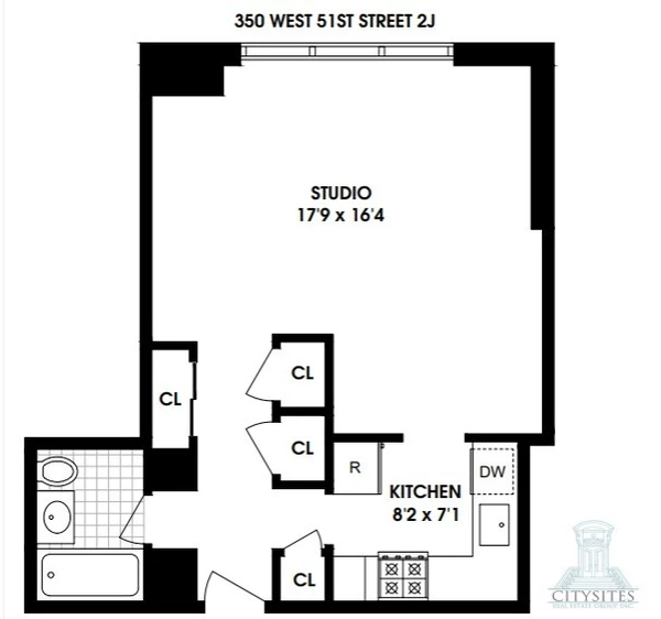 Studio Apartment for rent in Midtown West - Manhattan, New York