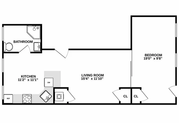 1 bedroom apartment for rent in Chelsea - Manhattan, New York
